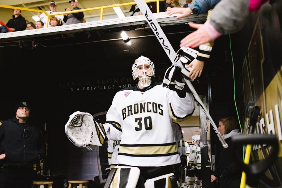 WMU Hockey Brandon Bussi